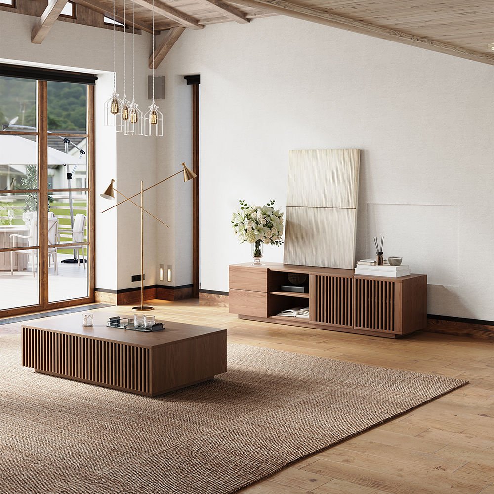 Kaelo Mid - Century Modern TV Stand - Exclusivia