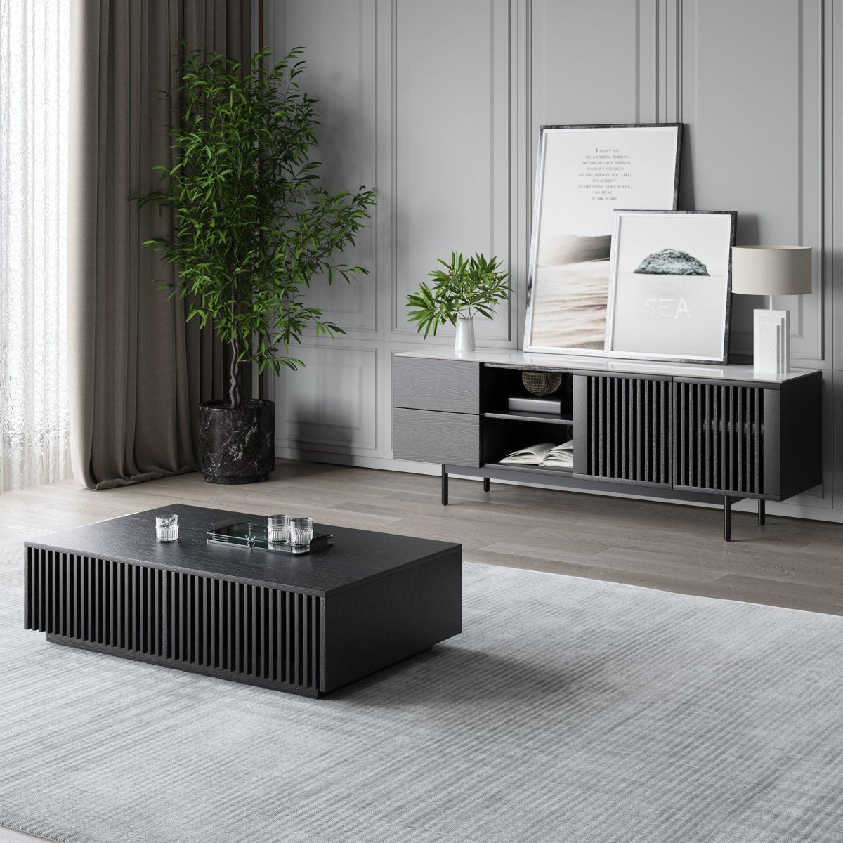 Kaelo Mid - Century Modern TV Stand - Exclusivia