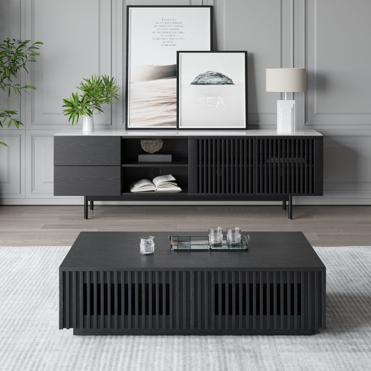 Kaelo Mid - Century Modern TV Stand - Exclusivia