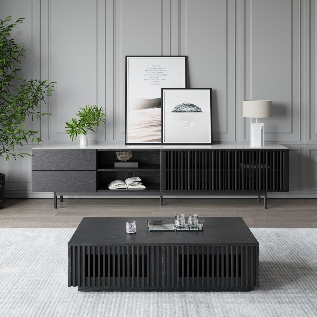 Kaelo Mid - Century Modern TV Stand - Exclusivia