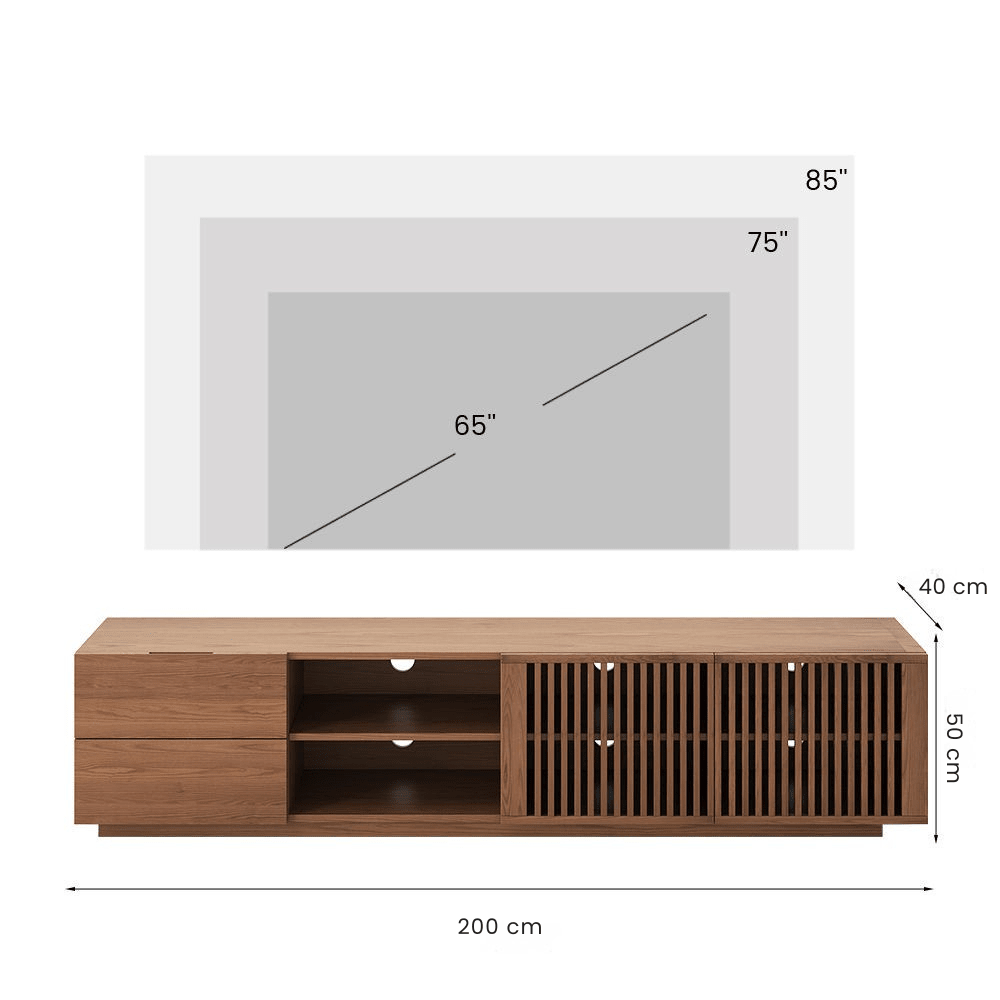 Kaelo Mid - Century Modern TV Stand - Exclusivia