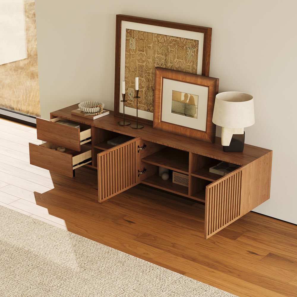 Kaelo Mid - Century Modern TV Stand - Exclusivia