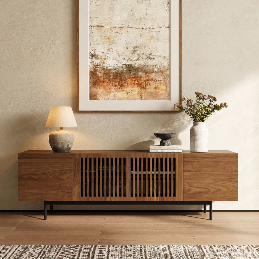 Kaelo Modern Wood TV Console - Exclusivia