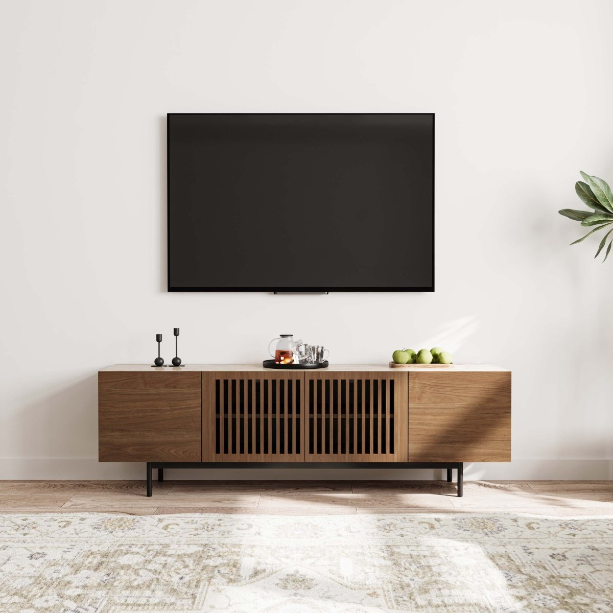 Kaelo Modern Wood TV Console - Exclusivia
