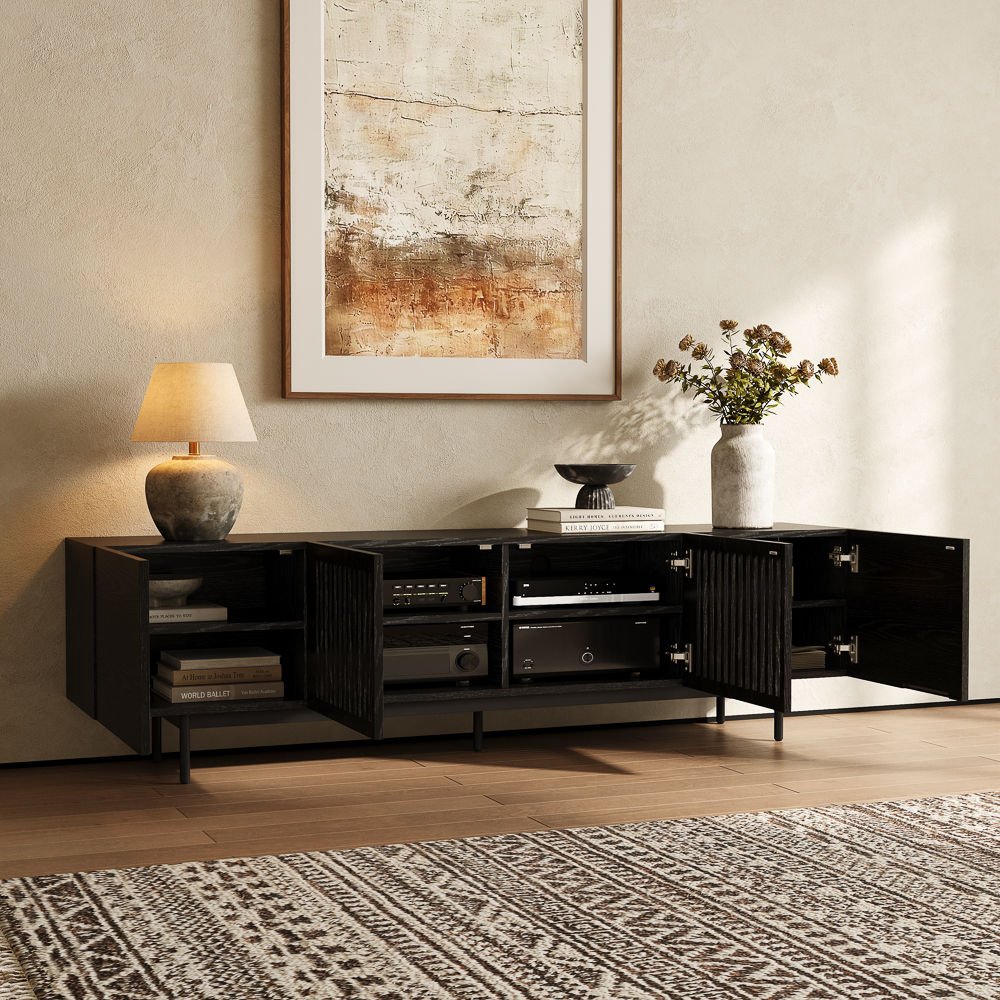 Kaelo Modern Wood TV Console - Exclusivia