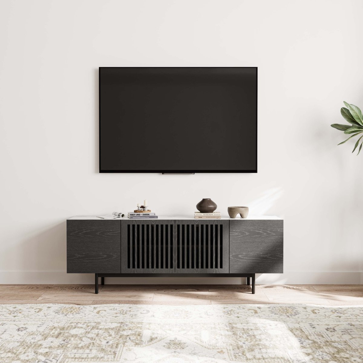 Kaelo Modern Wood TV Console - Exclusivia