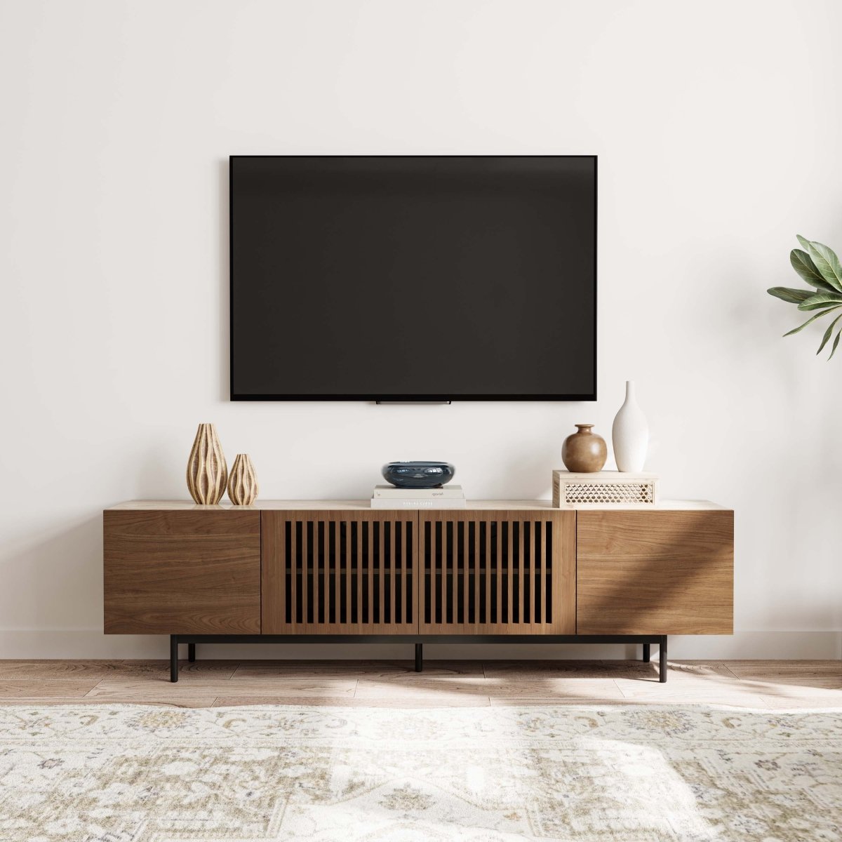 Kaelo Modern Wood TV Console - Exclusivia