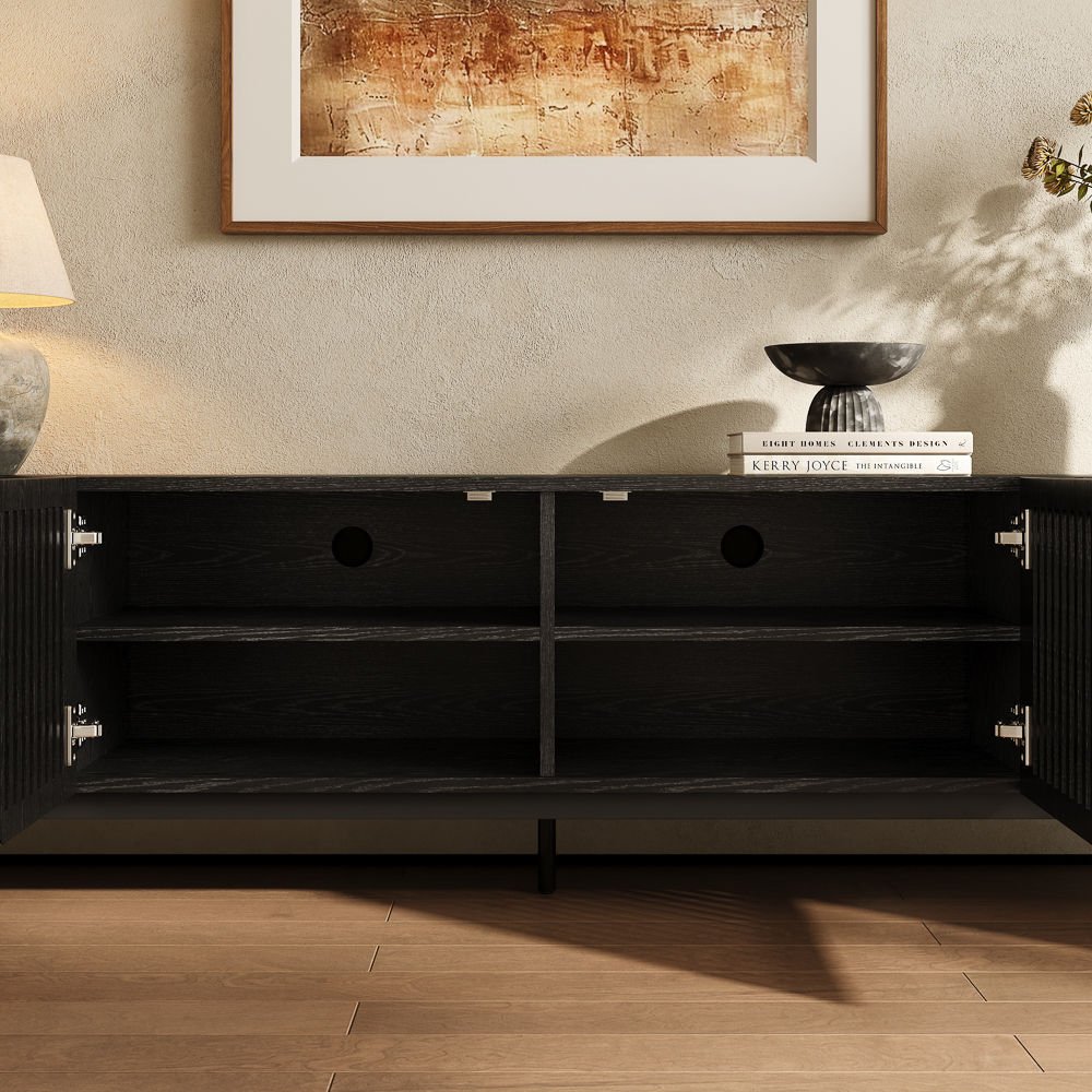 Kaelo Modern Wood TV Console - Exclusivia