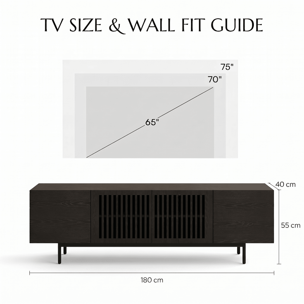 Kaelo Modern Wood TV Console - Exclusivia