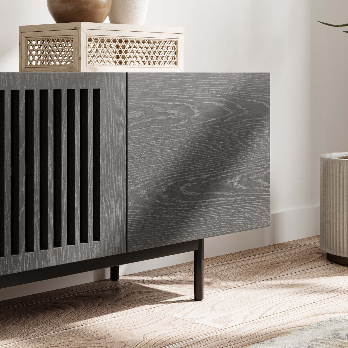 Kaelo Modern Wood TV Console - Exclusivia