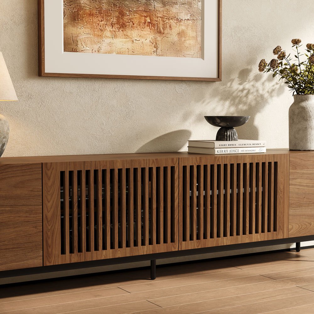 Kaelo Modern Wood TV Console - Exclusivia