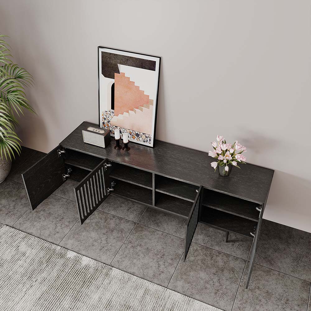 Kaelo Modern Wood TV Console - Exclusivia
