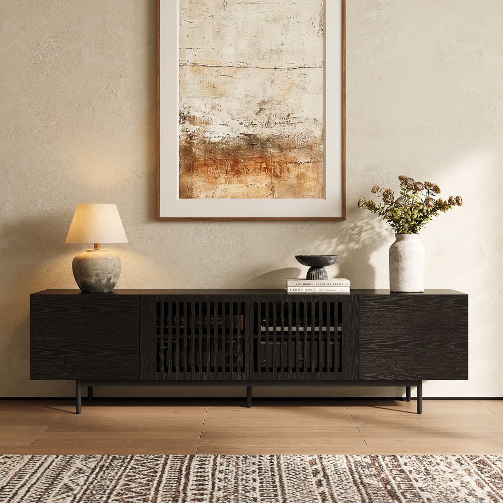 Kaelo Modern Wood TV Console - Exclusivia