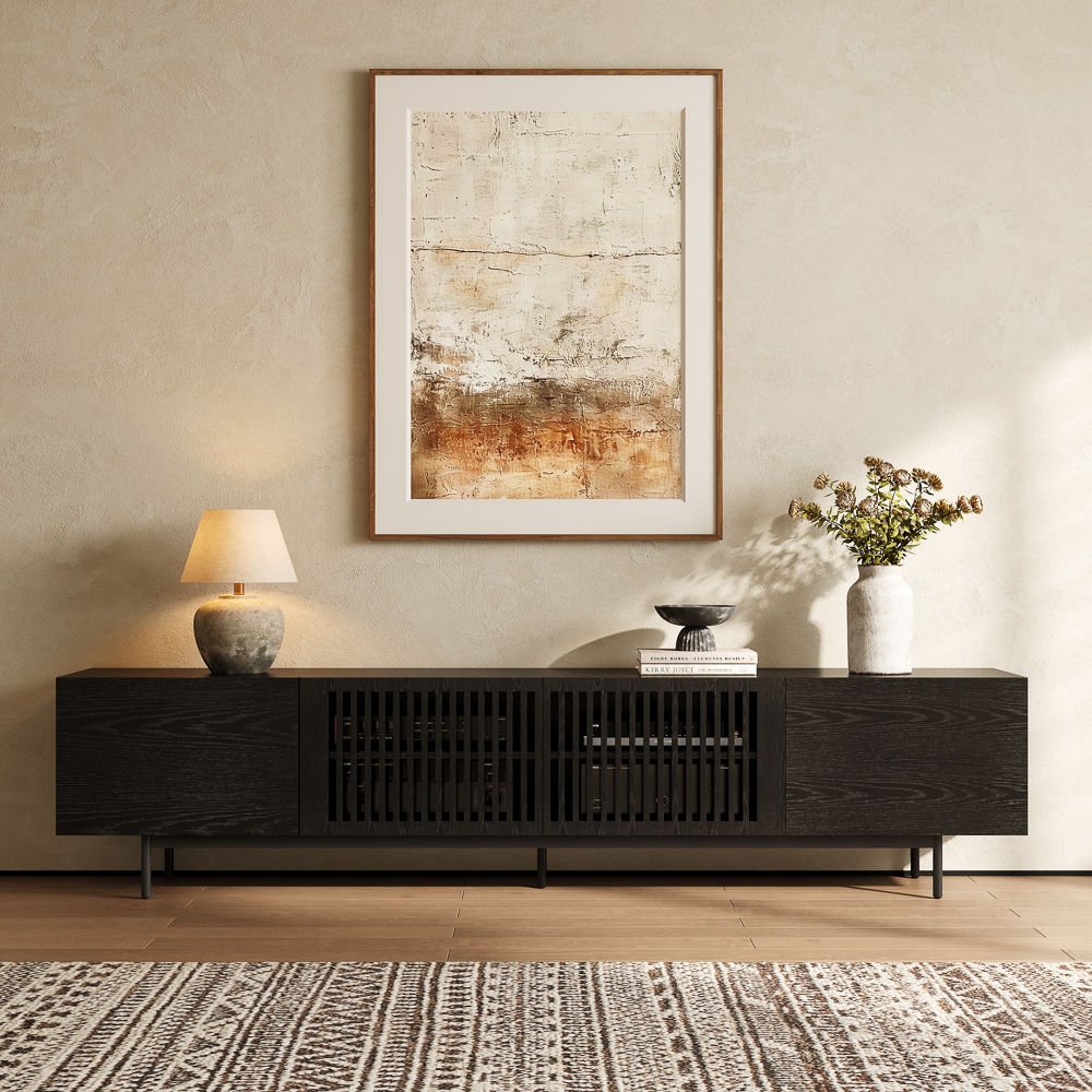 Kaelo Modern Wood TV Console - Exclusivia