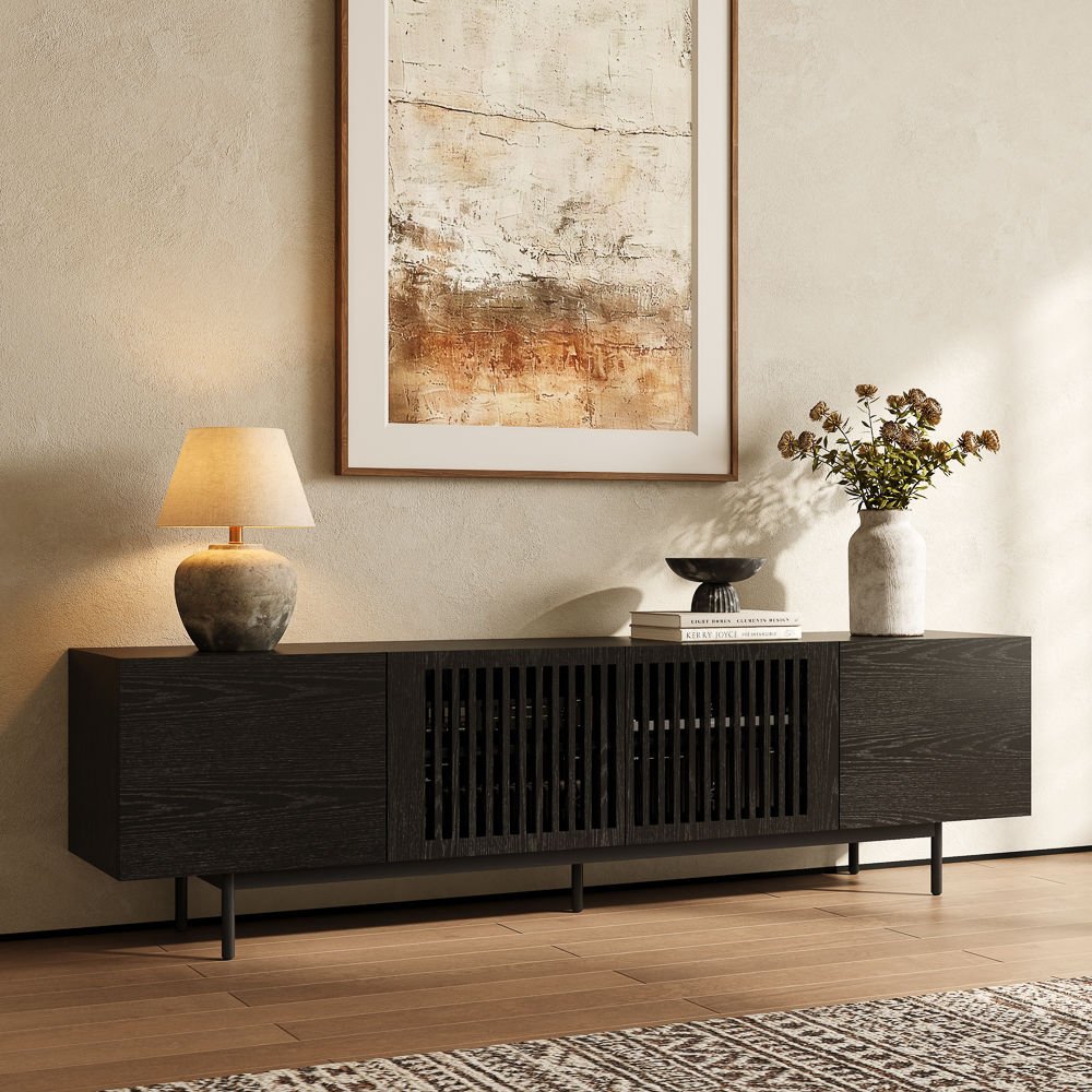 Kaelo Modern Wood TV Console - Exclusivia
