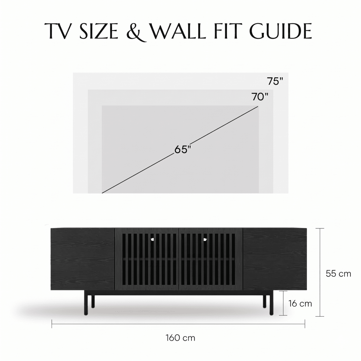 Kaelo Modern Wood TV Console - Exclusivia