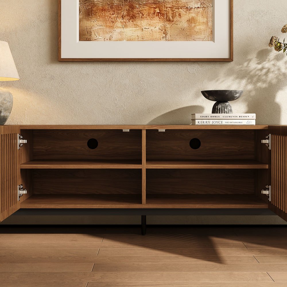 Kaelo Modern Wood TV Console - Exclusivia