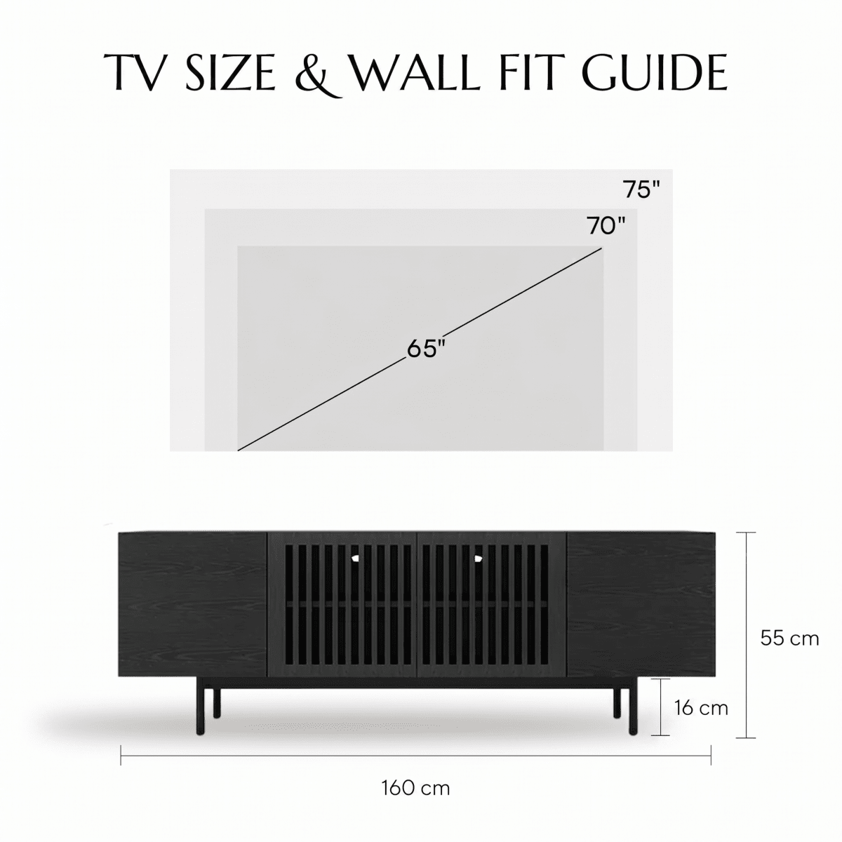Kaelo Modern Wood TV Console - Exclusivia