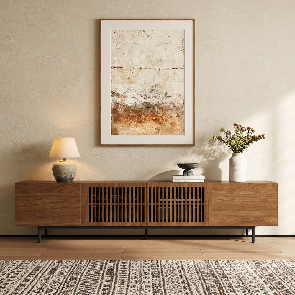 Kaelo Modern Wood TV Console - Exclusivia