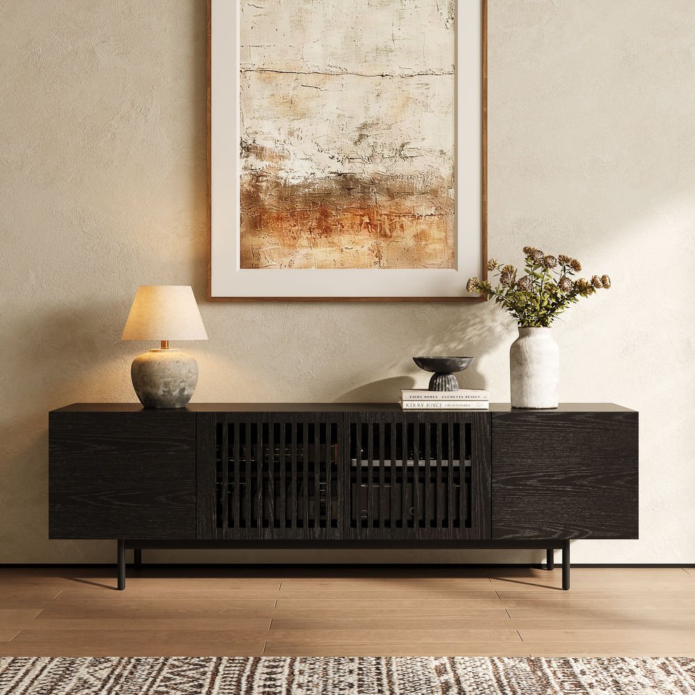 Kaelo Modern Wood TV Console - Exclusivia