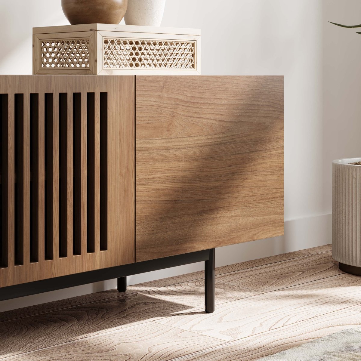 Kaelo Modern Wood TV Console - Exclusivia