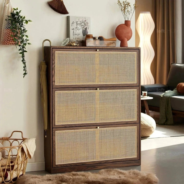 KALMAR Wood Shoe Cabinet - Exclusivia