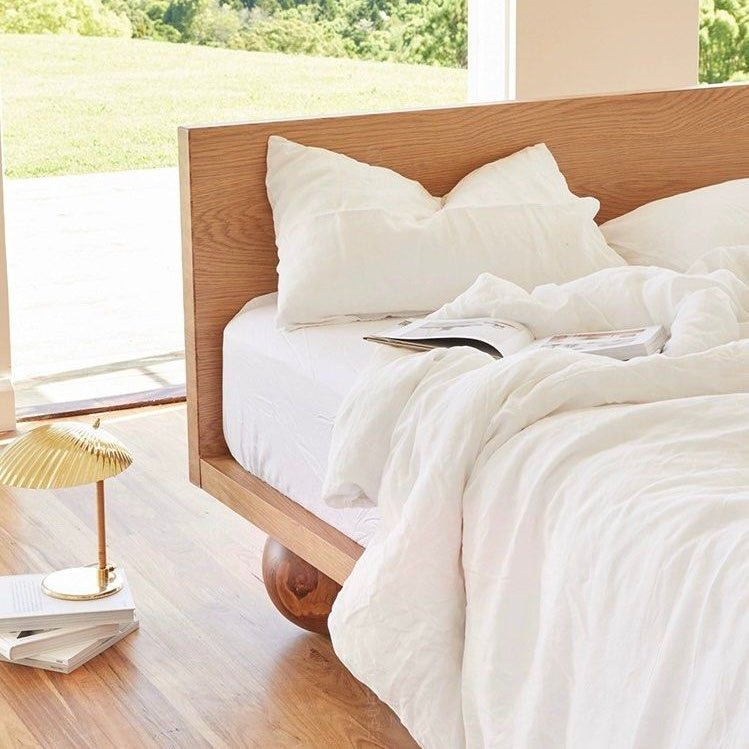 Kanso Japandi Solid Wood Bedframe - Exclusivia