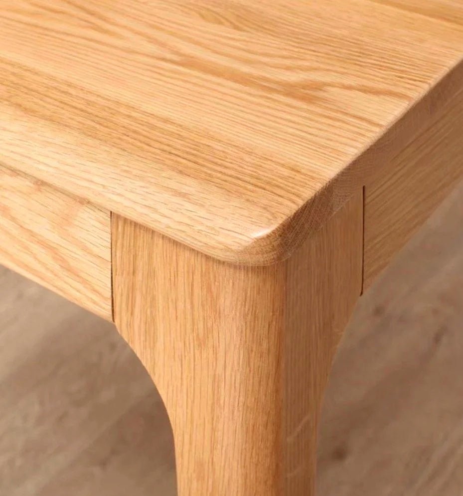 KATO Japandi Oak Wood Dining Table & Chairs - Exclusivia