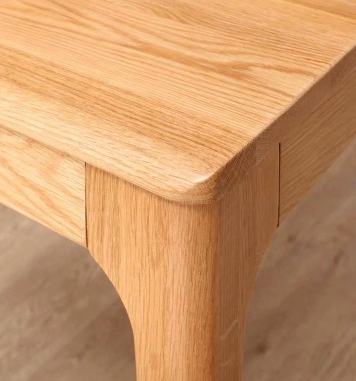 KATO Japandi Oak Wood Dining Table & Chairs - Exclusivia