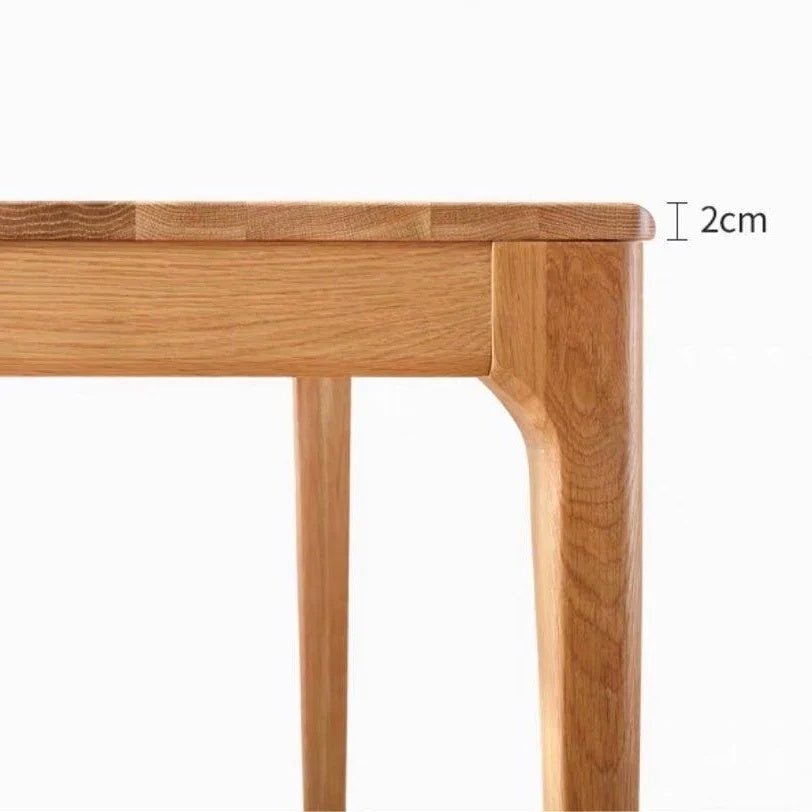 KATO Japandi Oak Wood Dining Table & Chairs - Exclusivia