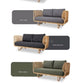 KEERIN Modern Outdoor Rattan Sofa - Exclusivia