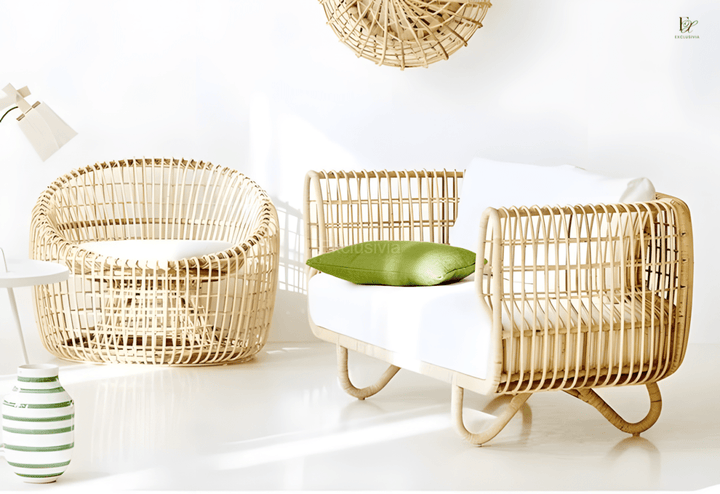 KEERIN Modern Outdoor Rattan Sofa - Exclusivia