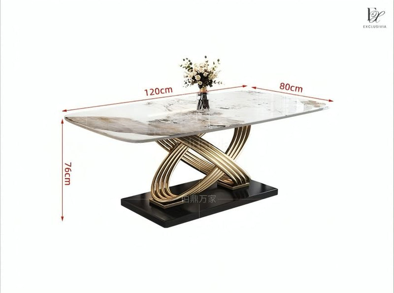 KOA Modern Sintered Stone Dining Table - Exclusivia