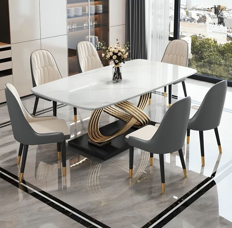 KOA Modern Sintered Stone Dining Table - Exclusivia