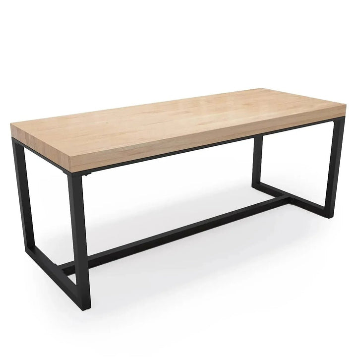 KRON Industrial Pine Wood Dining Table - Exclusivia