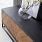 KRUKA Industrial Solid Wood TV Console - Exclusivia