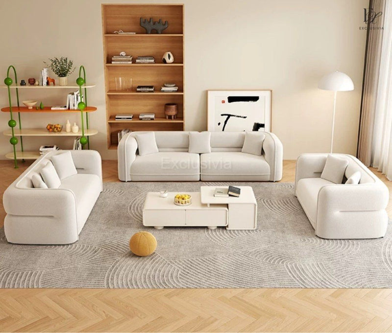 KWIAT Modern Boucle Sofa - Exclusivia