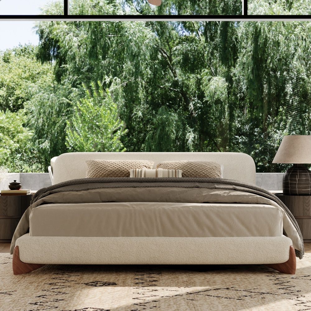 Lambra Upholstered Bed - Exclusivia