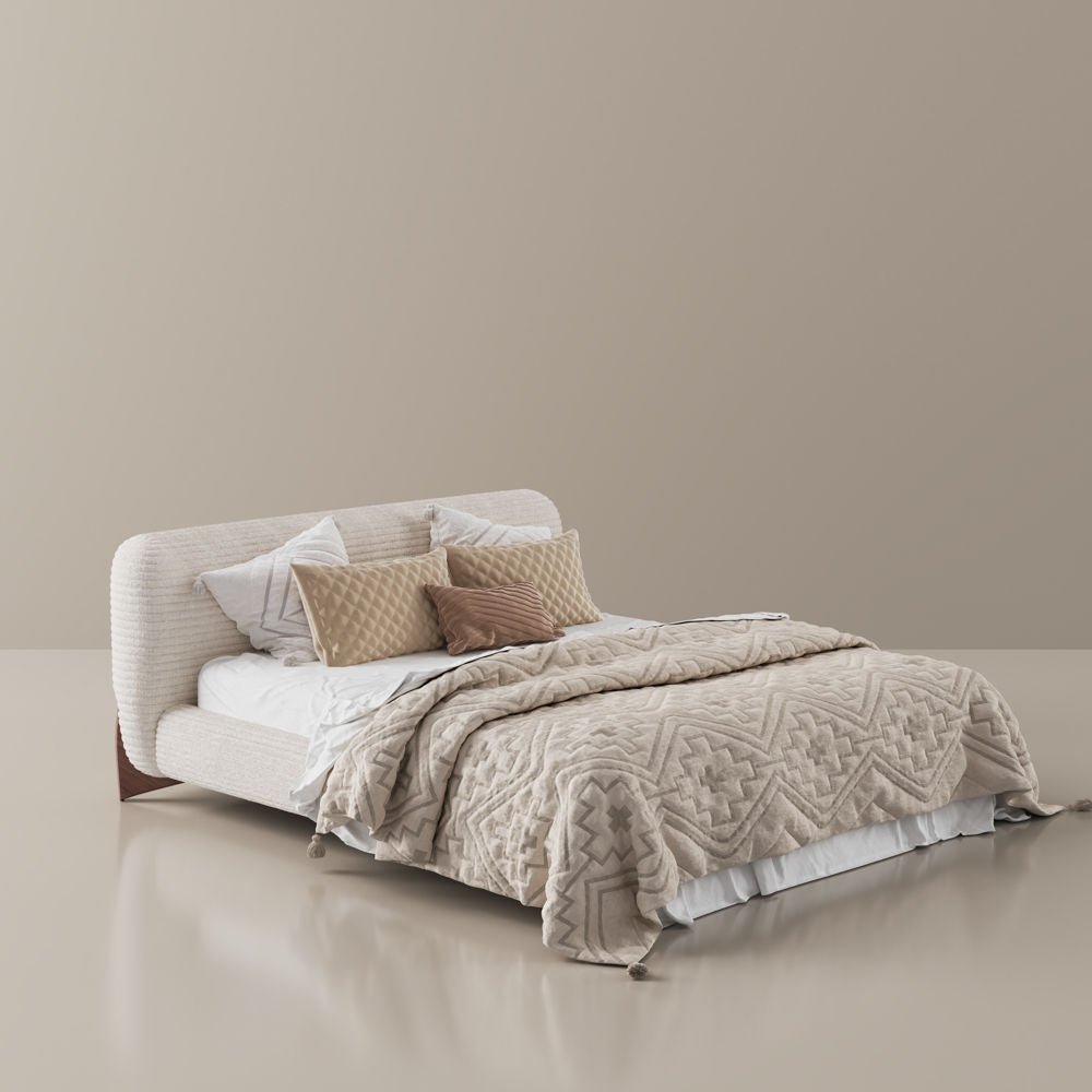 Lambra Upholstered Bed - Exclusivia