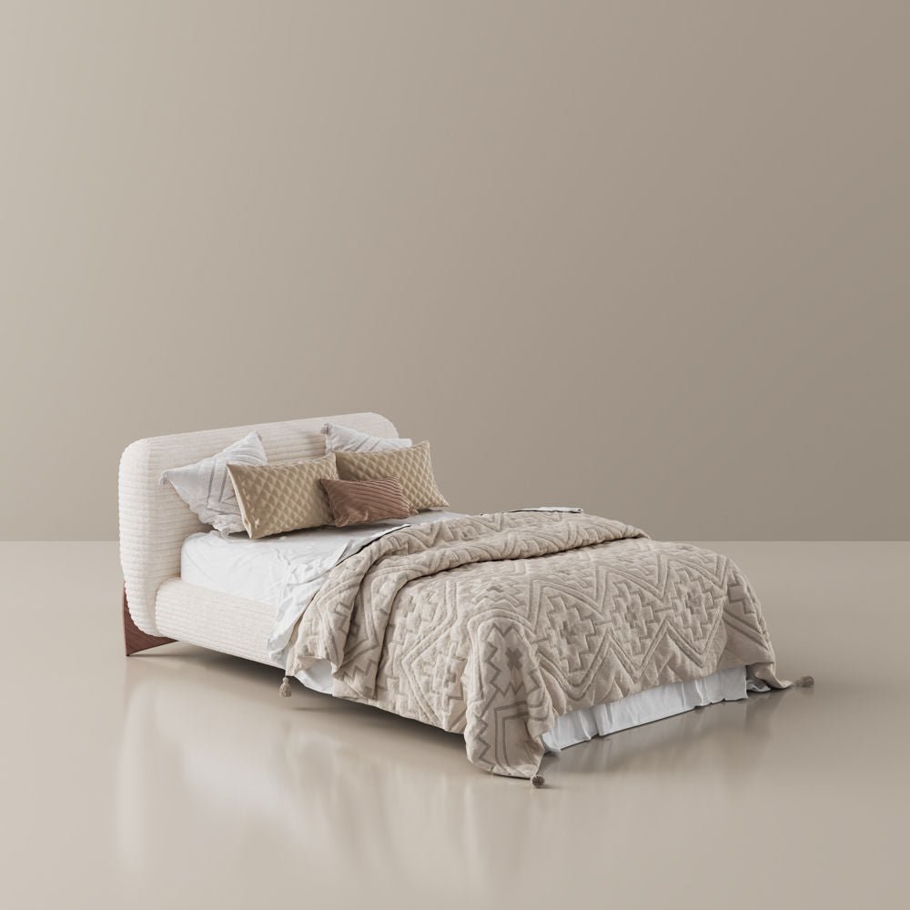 Lambra Upholstered Bed - Exclusivia
