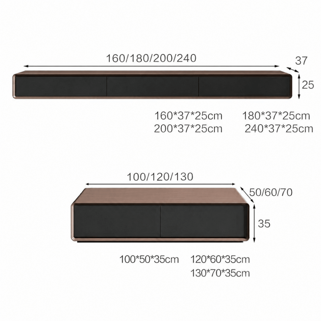 Latteo Floating TV Console - Exclusivia