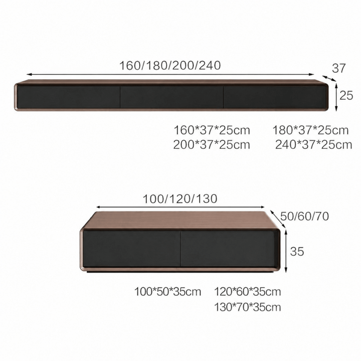 Latteo Floating TV Console - Exclusivia