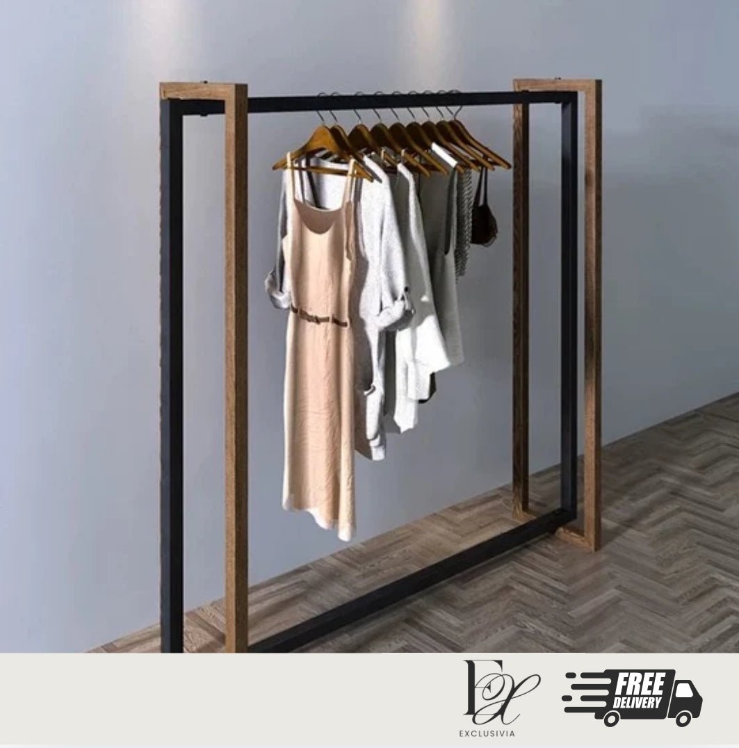 LAVISH Industrial Open Concept Wardrobe - Exclusivia