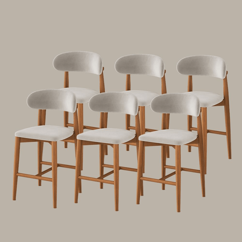 Lawson 61 cm Mid - Century Counter Stools — Set of 2 - Exclusivia