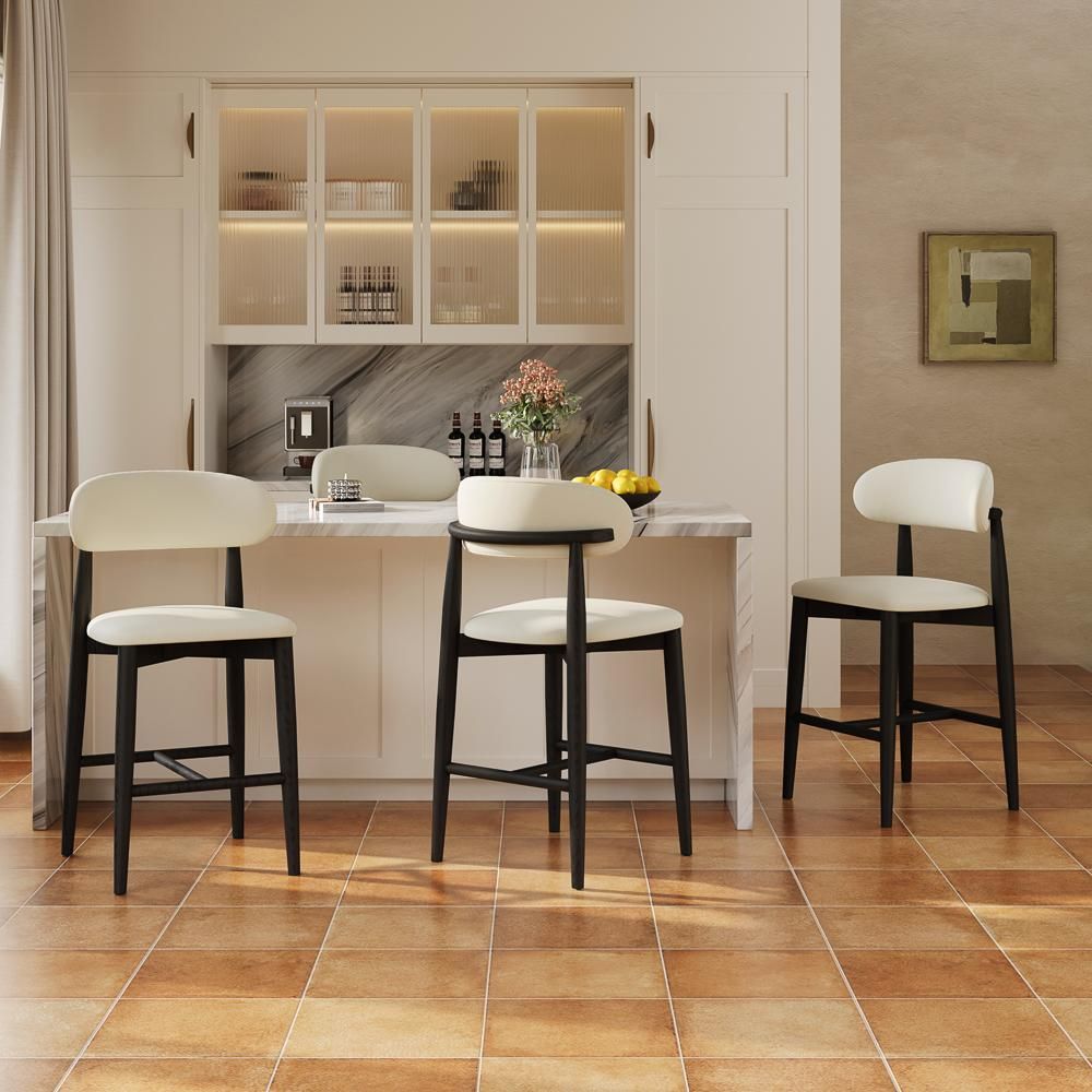 Lawson 61 cm Mid - Century Counter Stools — Set of 2 - Exclusivia