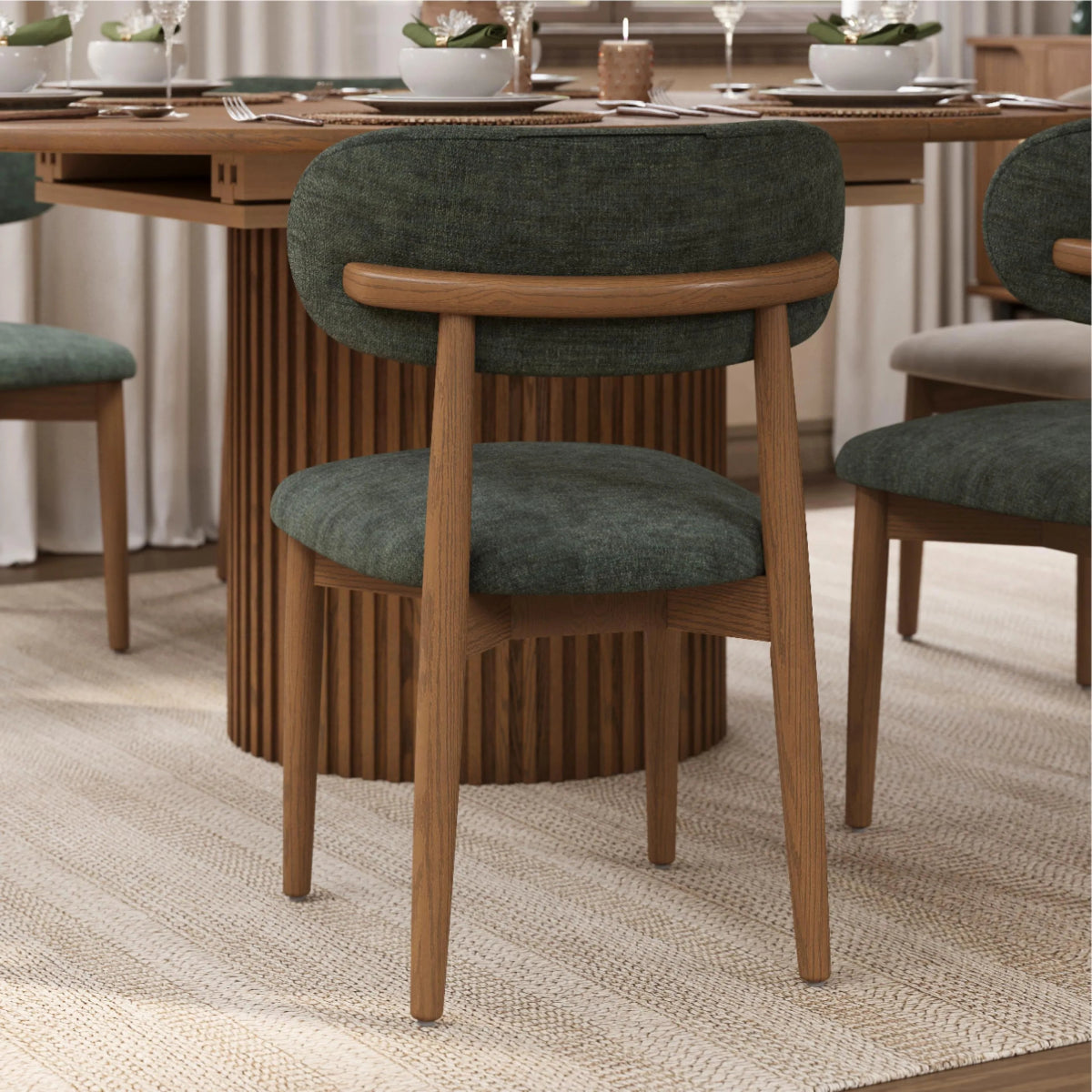 Lawson – Mid - Century Modern Dining Chair Set (2 pcs) - Exclusivia