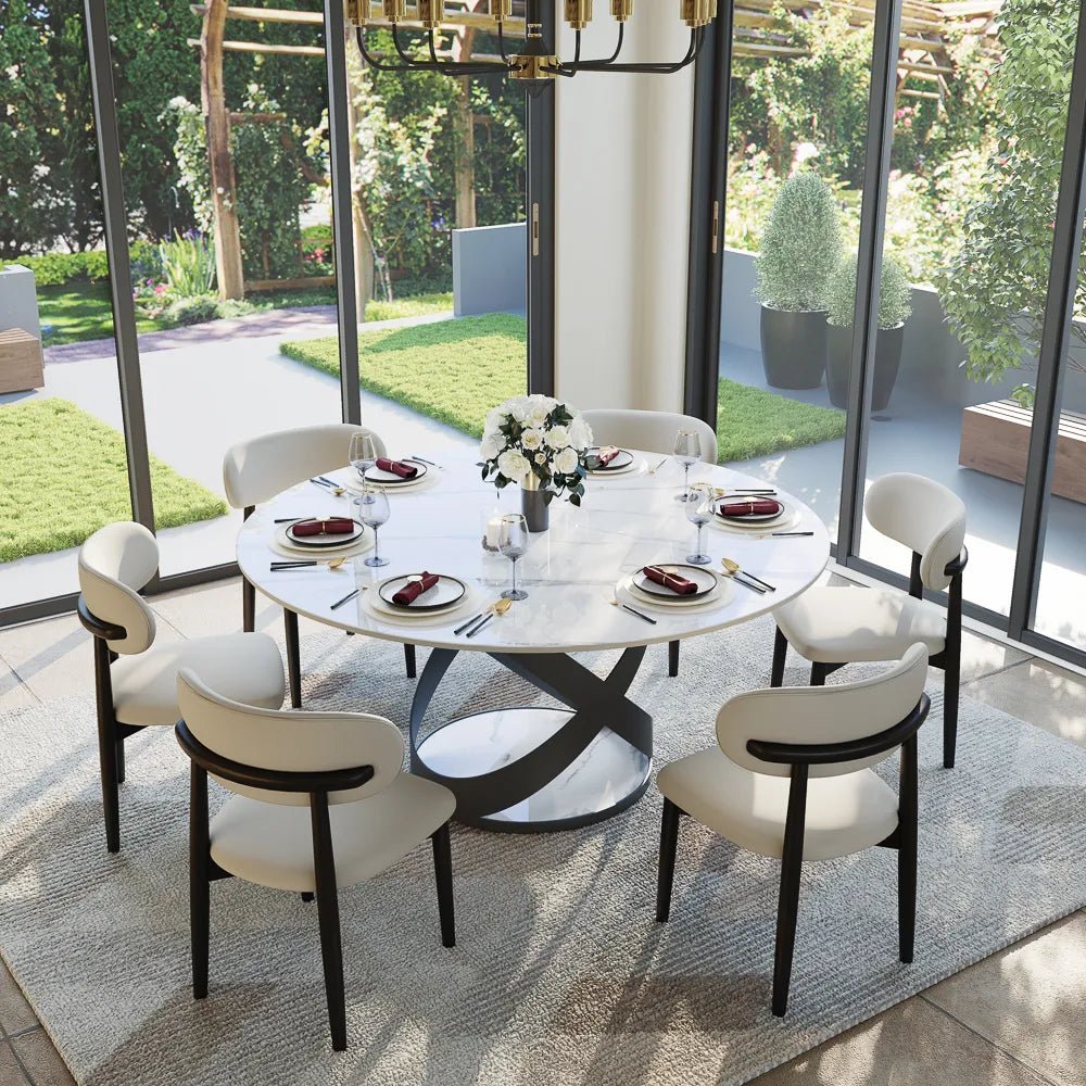 Lawson – Mid - Century Modern Dining Chair Set (2 pcs) - Exclusivia