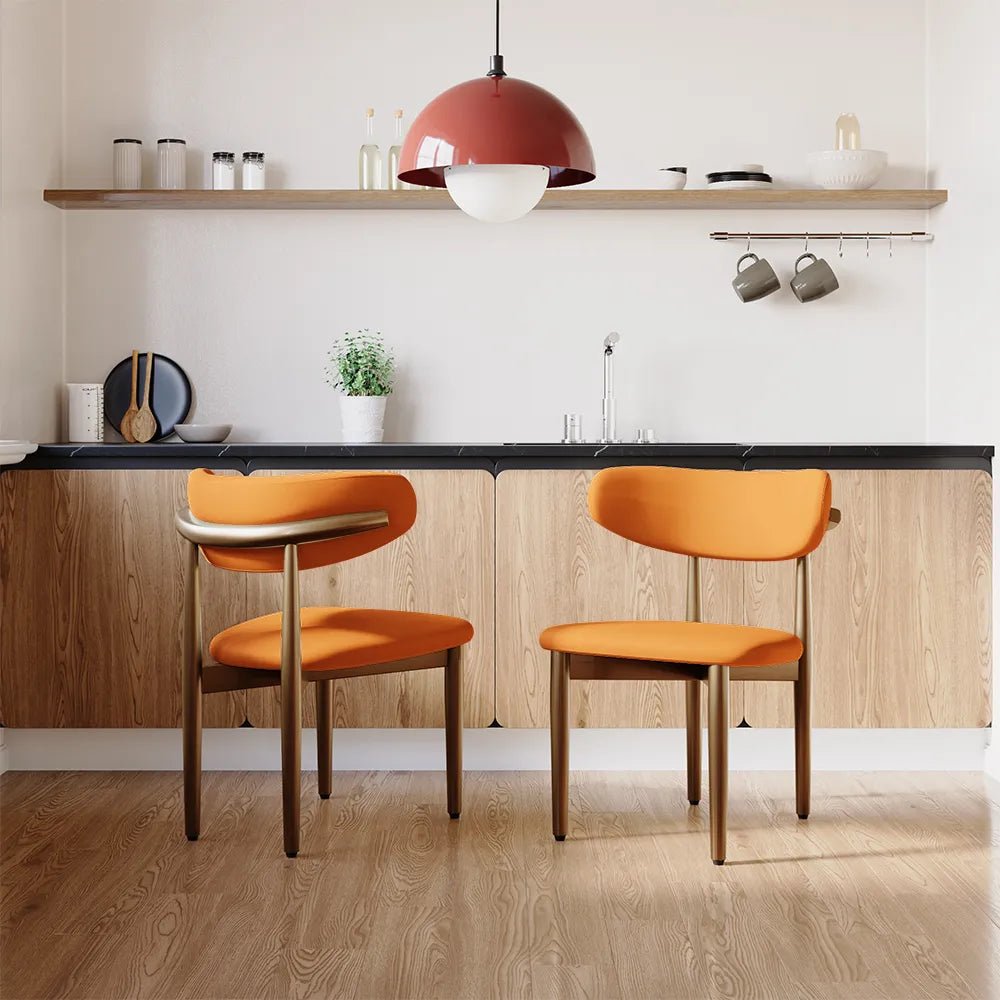 Lawson – Mid - Century Modern Dining Chair Set (2 pcs) - Exclusivia