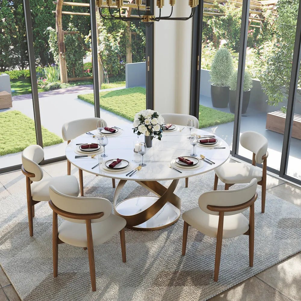 Lawson – Mid - Century Modern Dining Chair Set (2 pcs) - Exclusivia