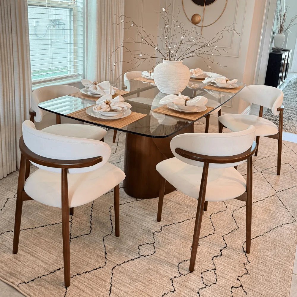 Lawson – Mid - Century Modern Dining Chair Set (2 pcs) - Exclusivia